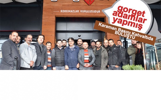 Gorget Karaman Basınının Gazeteciler Gününü Kutladı